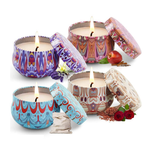 Aromatic Romantic Candle sveče iz naravnega sojinega voska SET