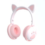 Slušalke Color Cat2 Roza bele