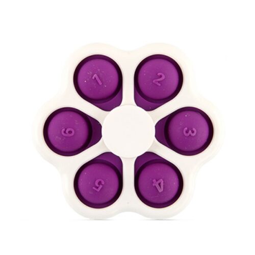 Sensory Pop Spinner 6 Bubble Fidget, Antistresna igrača