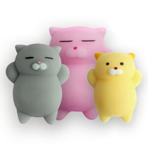 Mochi Squishy Cat Fidget Izobraževalna igrača v obliki živali