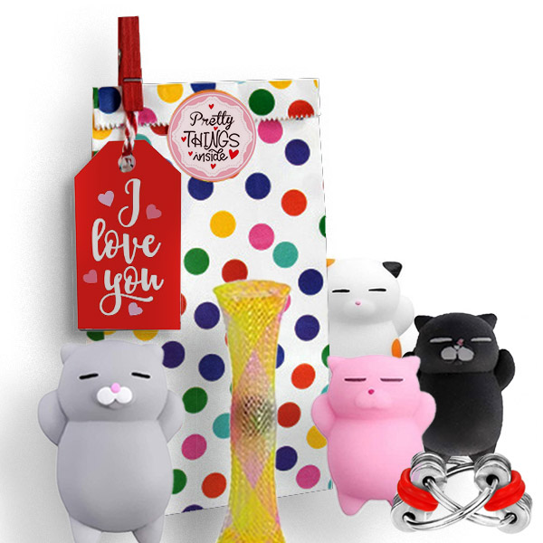 Odlično darilo za deklice, Mochi Squishy Cat, Izobraževalna igrača v obliki živali
