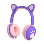 Slušalke Color Cat2 Vijola