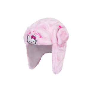 Hello Kitty puhasta kapa, Sanrio kapa za deklice, bela / roza